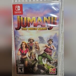 Nintendo Switch Jumanji Adventure Game - Red and Green